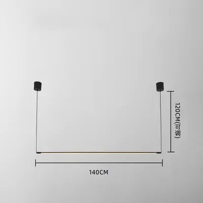 Verthara Premium Minimalist Long-Line Ceiling Pendant