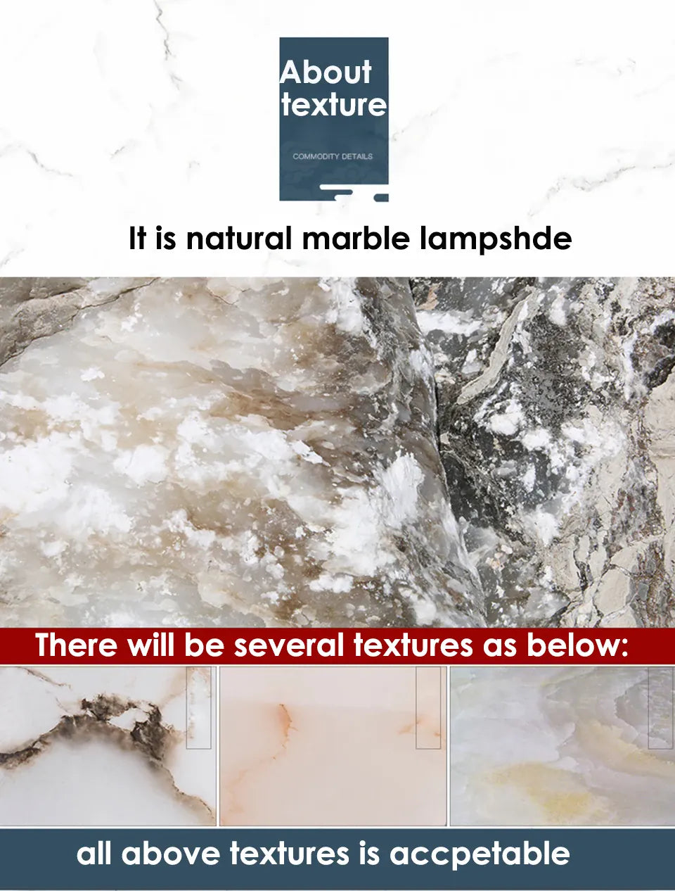 Verthara Premium Minimalist Marble & Copper Wall Sconce
