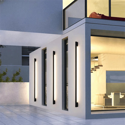 Verthara Premium Minimalist Outdoor Strip Wall Sconce