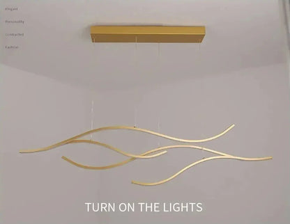 Verthara Premium Minimalist Strip LED Pendant Light