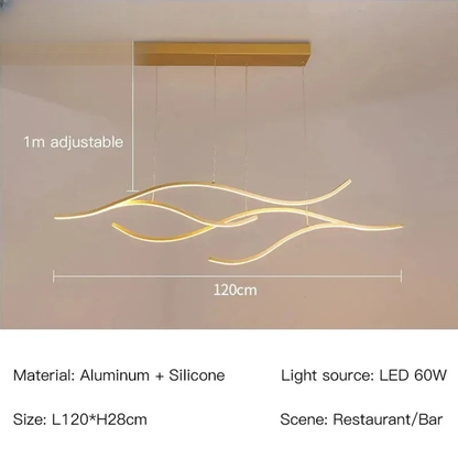 Verthara Premium Minimalist Strip LED Pendant Light