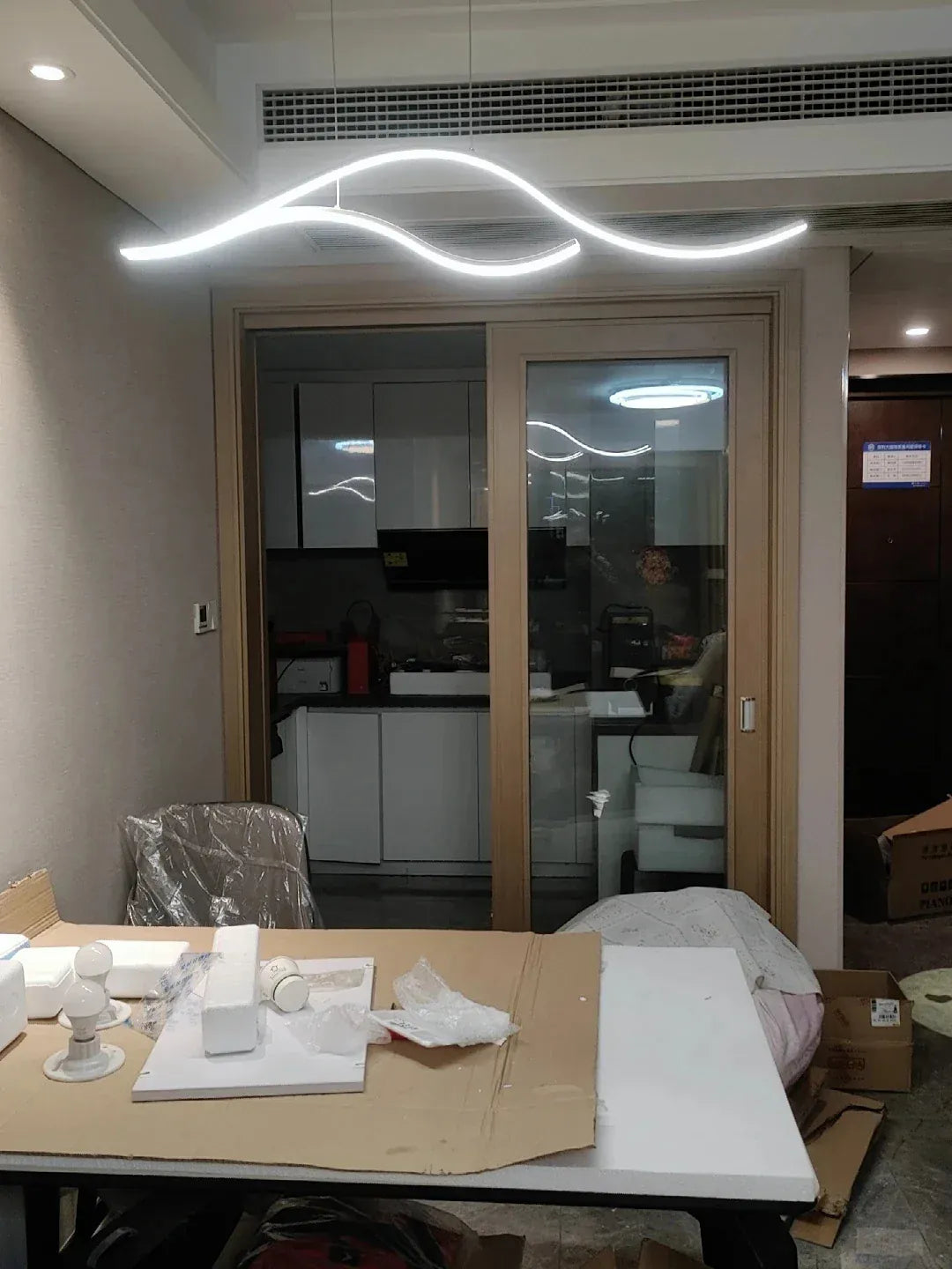 Verthara Premium Minimalist Strip LED Pendant Light