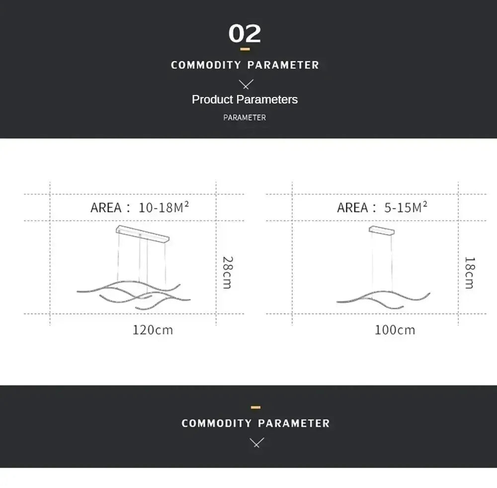 Verthara Premium Minimalist Strip LED Pendant Light