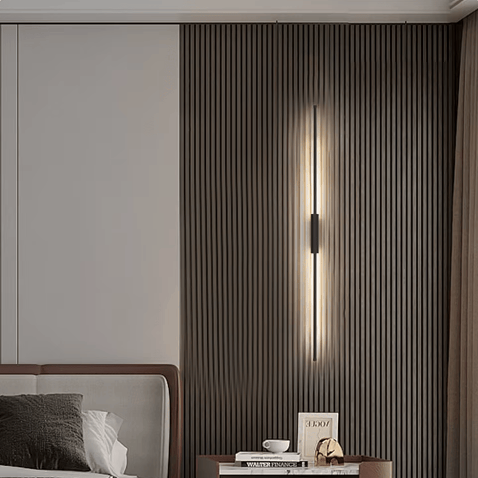 Verthara Premium Minimalist Tube Linear Wall Sconce