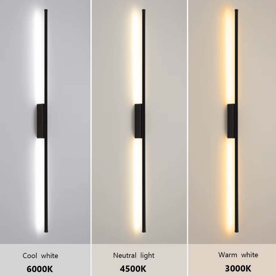 Verthara Premium Minimalist Tube Linear Wall Sconce