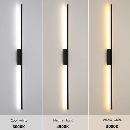 Verthara Premium Minimalist Tube Linear Wall Sconce