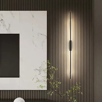 Verthara Premium Minimalist Tube Linear Wall Sconce
