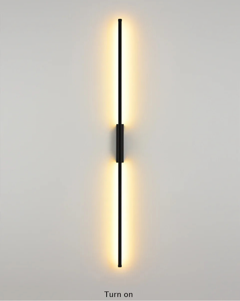 Verthara Premium Minimalist Tube Linear Wall Sconce