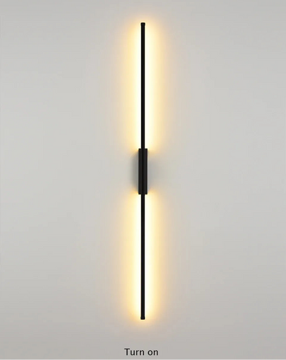 Verthara Premium Minimalist Tube Linear Wall Sconce