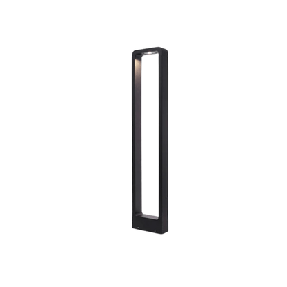 Verthara Premium Modern Aluminium & Glass Outdoor Bollard Light IP65