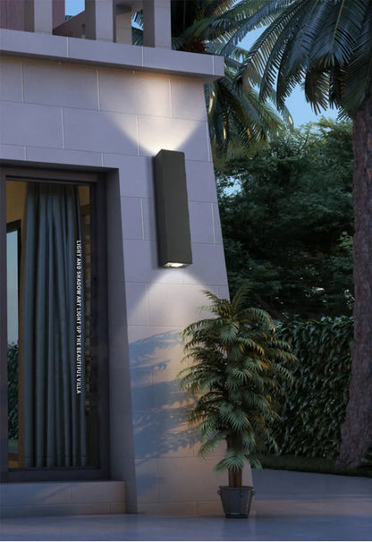 Verthara Premium Modern Aluminium IP67 Outdoor LED Wall Light