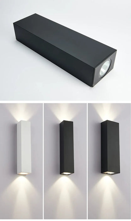 Verthara Premium Modern Aluminium IP67 Outdoor LED Wall Light
