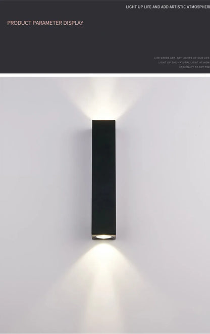 Verthara Premium Modern Aluminium IP67 Outdoor LED Wall Light