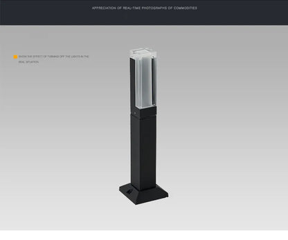 Verthara Premium Modern Aluminium LED Bollard Light IP65 10W