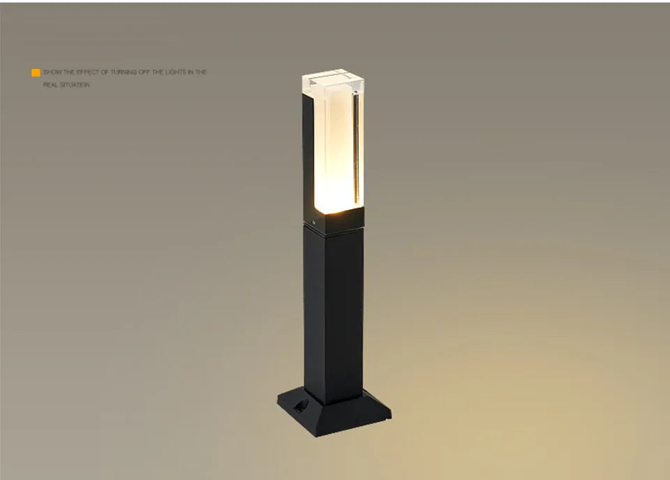Verthara Premium Modern Aluminium LED Bollard Light IP65 10W