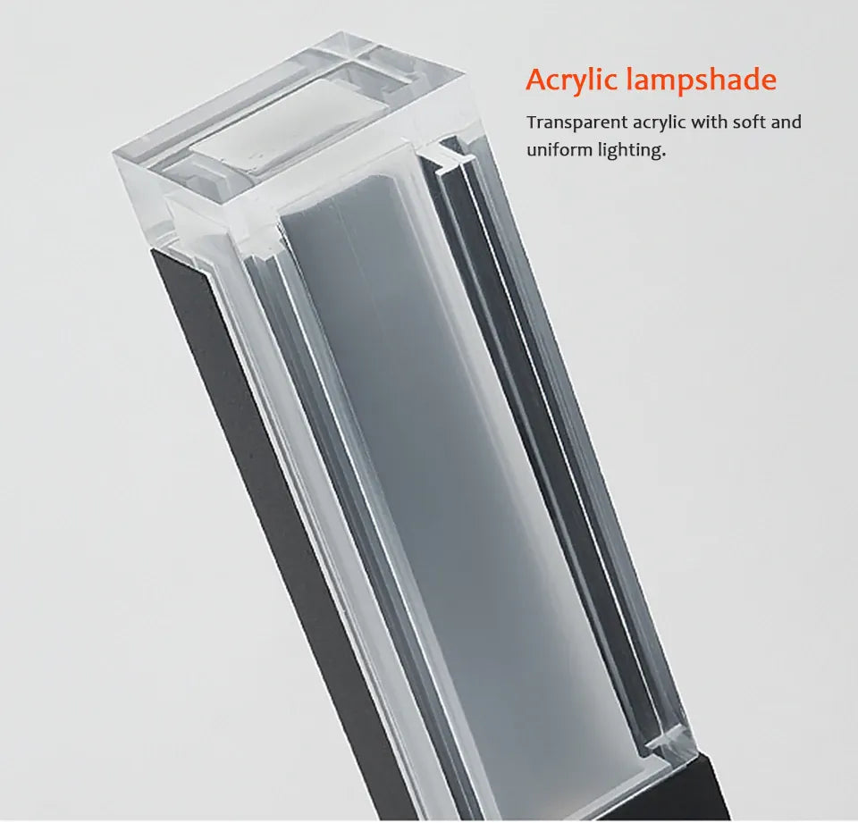 Verthara Premium Modern Aluminium LED Bollard Light IP65 10W