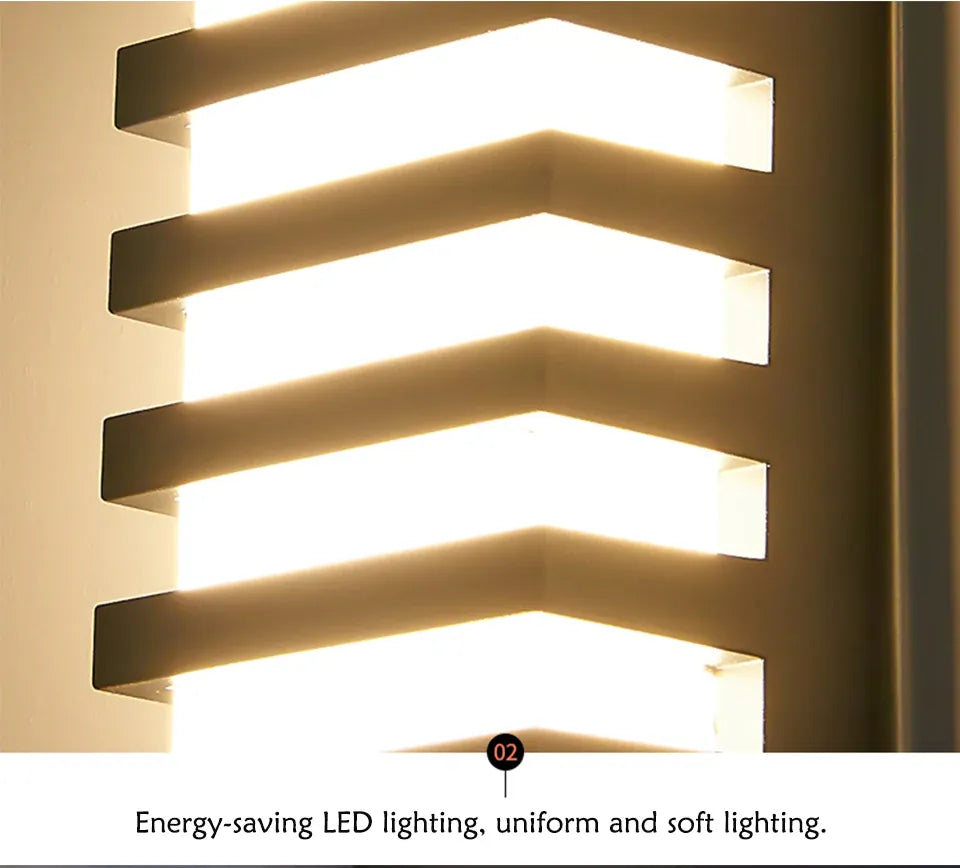 Verthara Premium Modern Aluminium LED Outdoor Wall Light IP54