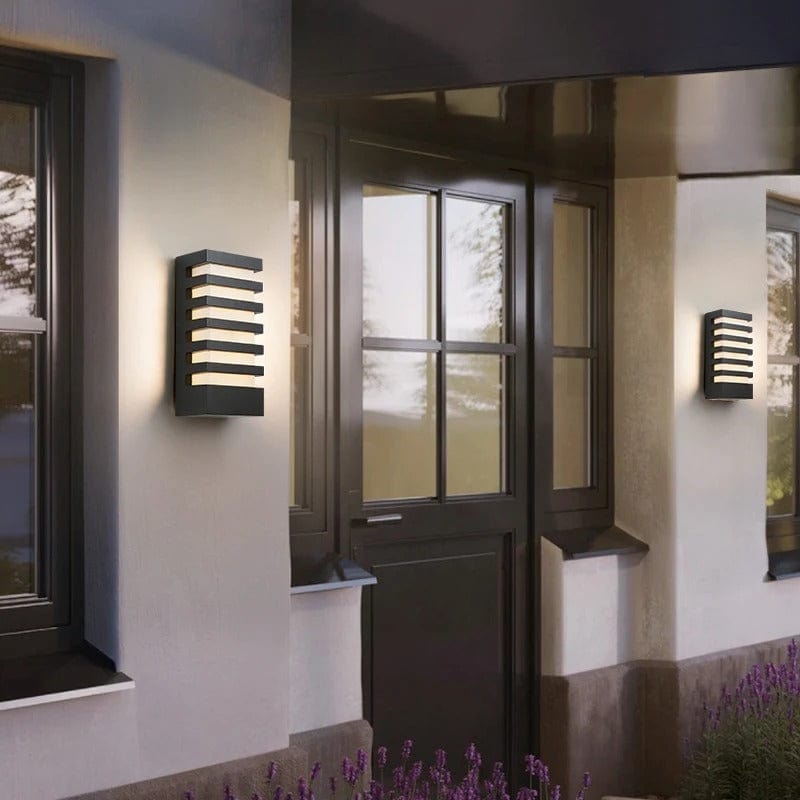 Verthara Premium Modern Aluminium LED Outdoor Wall Light IP54