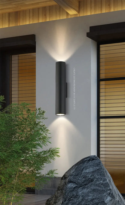 Verthara Premium Modern Aluminium LED Outdoor Wall Light IP67 Rated