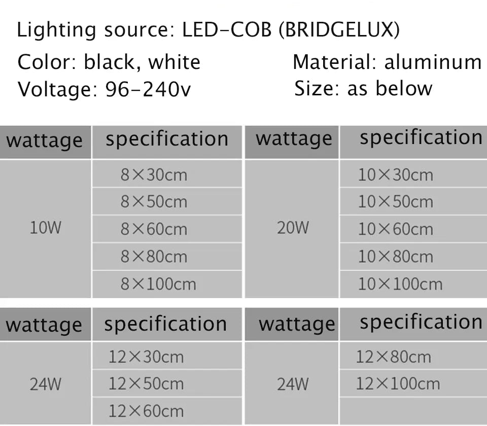 Verthara Premium Modern Aluminium LED Outdoor Wall Light IP67 Rated