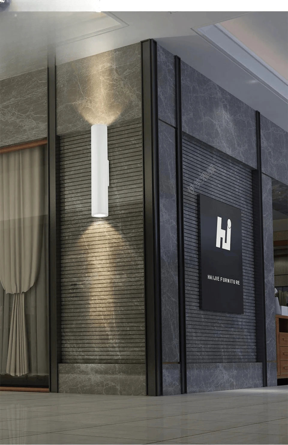 Verthara Premium Modern Aluminium LED Outdoor Wall Light IP67 Rated