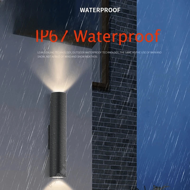 Verthara Premium Modern Aluminium LED Outdoor Wall Light IP67 Rated