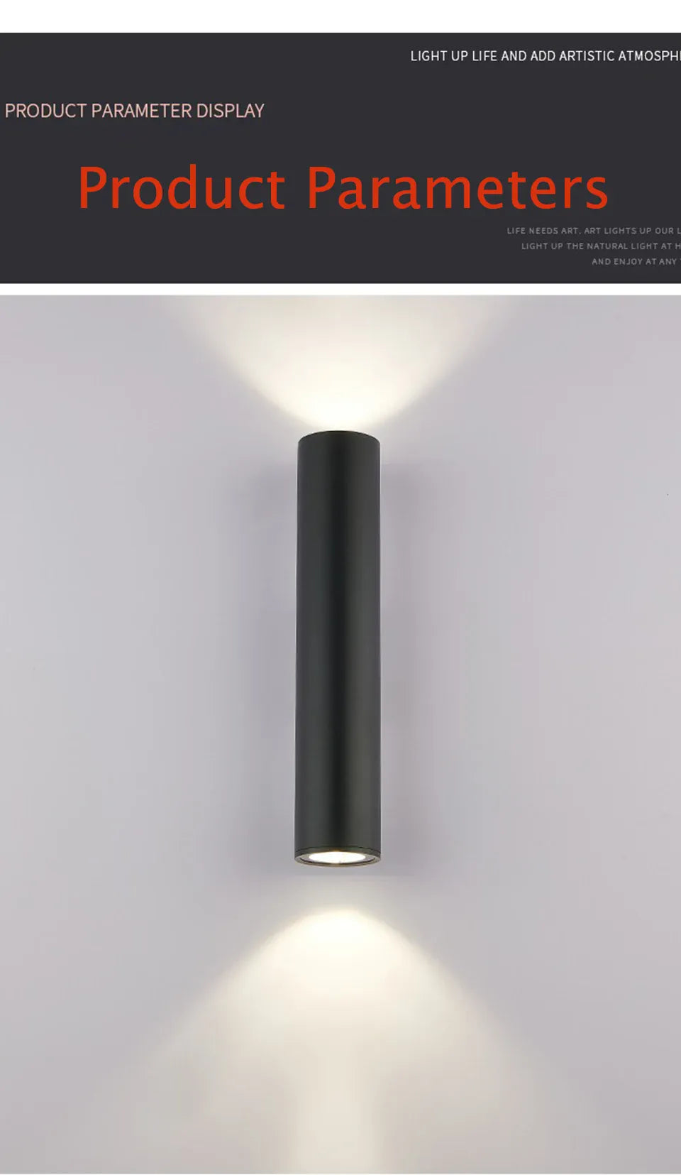 Verthara Premium Modern Aluminium LED Outdoor Wall Light IP67 Rated