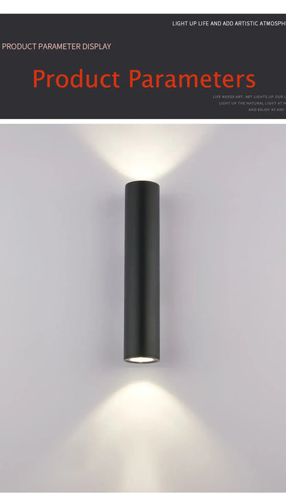 Verthara Premium Modern Aluminium LED Outdoor Wall Light IP67 Rated