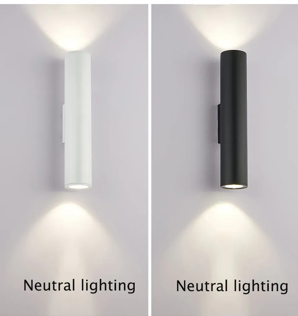 Verthara Premium Modern Aluminium LED Outdoor Wall Light IP67 Rated
