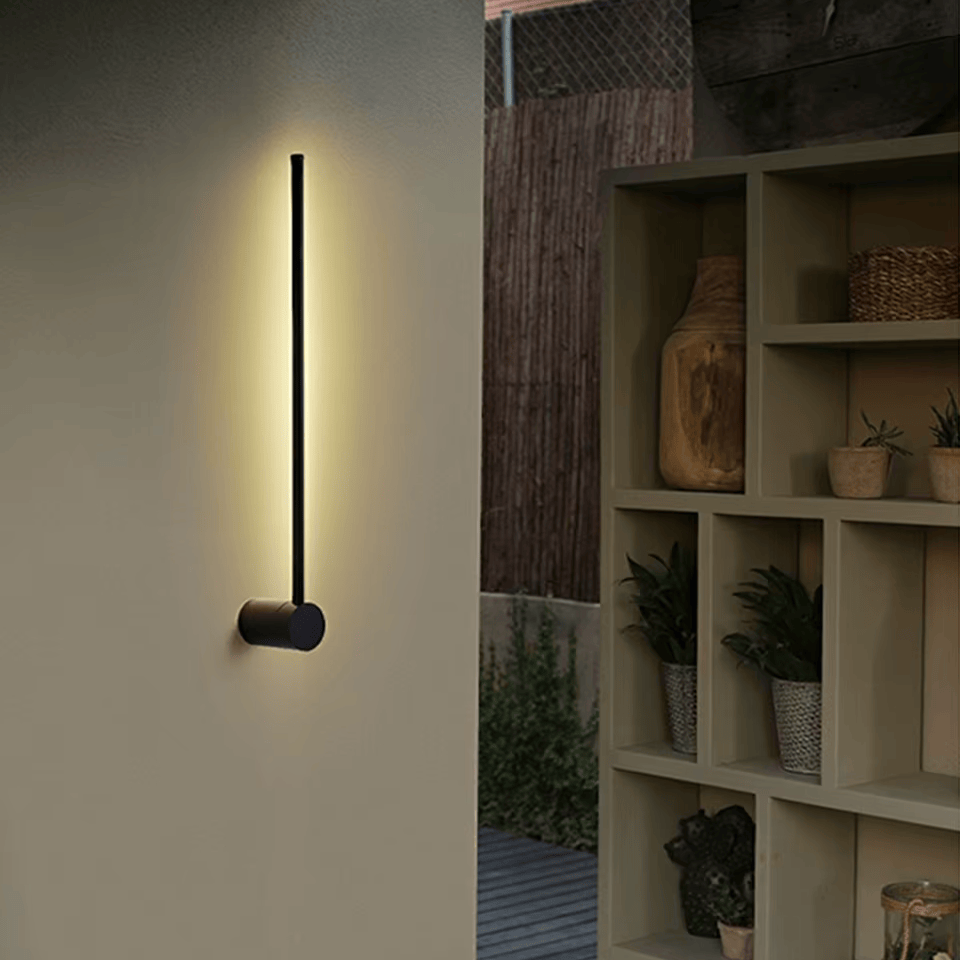 Verthara Premium Modern Aluminium Linear Outdoor Wall Light IP65