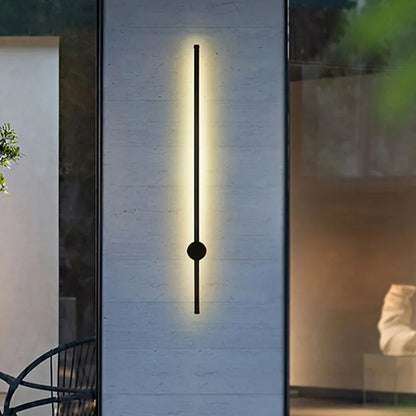 Verthara Premium Modern Aluminium Linear Outdoor Wall Light IP65