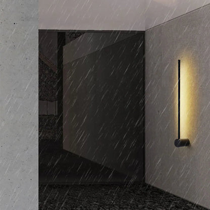 Verthara Premium Modern Aluminium Linear Outdoor Wall Light IP65