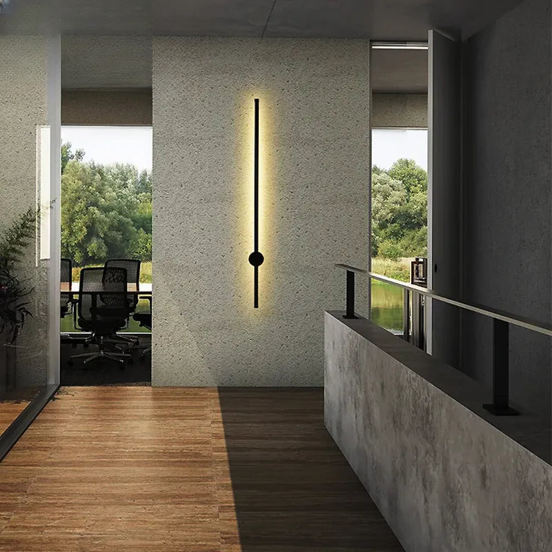 Verthara Premium Modern Aluminium Linear Outdoor Wall Light IP65