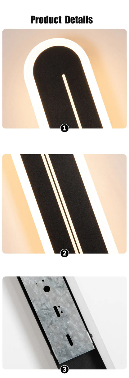 Verthara Premium Modern Aluminium Outdoor Wall Light Dimmable IP65