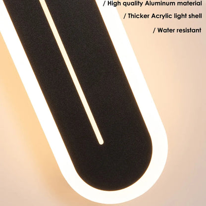 Verthara Premium Modern Aluminium Outdoor Wall Light Dimmable IP65