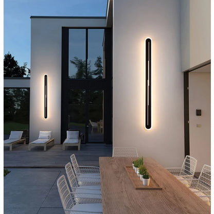 Verthara Premium Modern Aluminium Outdoor Wall Light Dimmable IP65