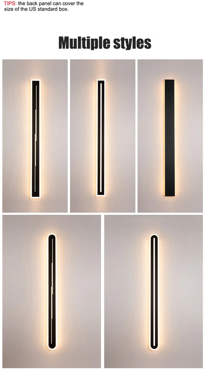 Verthara Premium Modern Aluminium Outdoor Wall Light Dimmable IP65