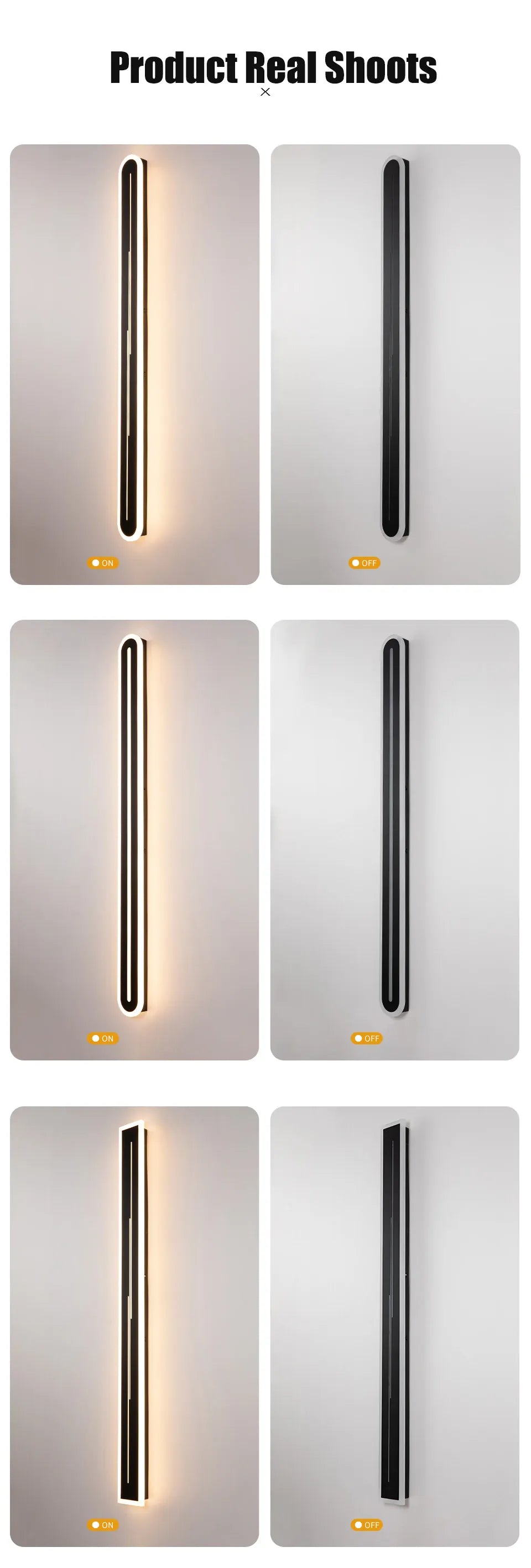 Verthara Premium Modern Aluminium Outdoor Wall Light Dimmable IP65