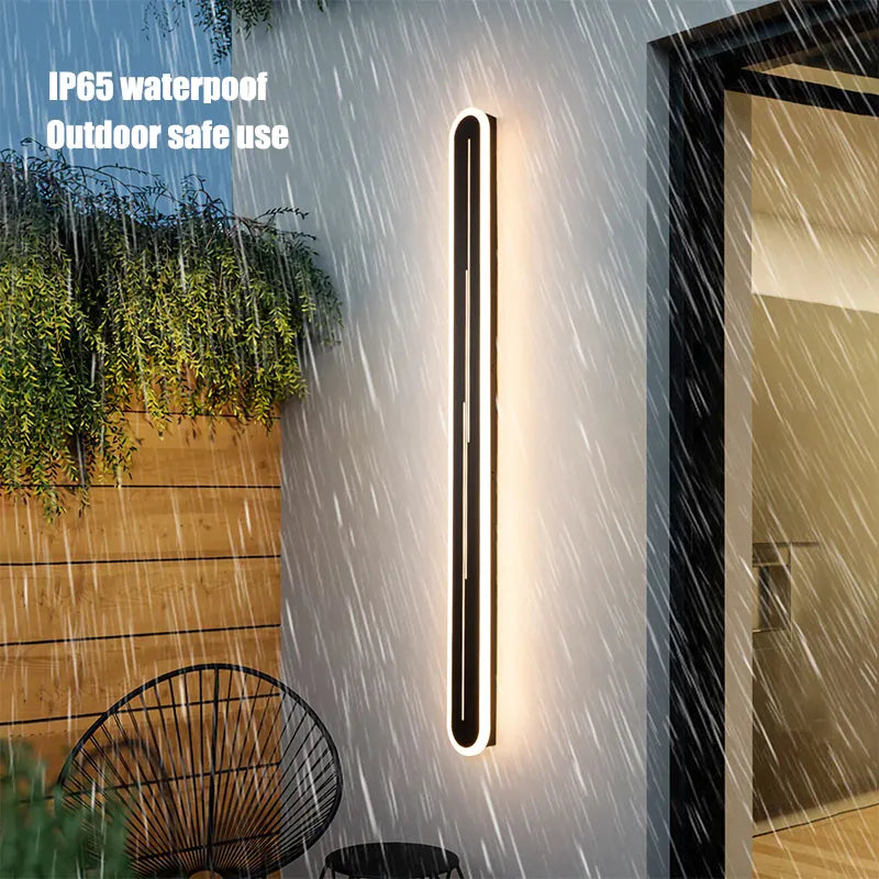 Verthara Premium Modern Aluminium Outdoor Wall Light Dimmable IP65