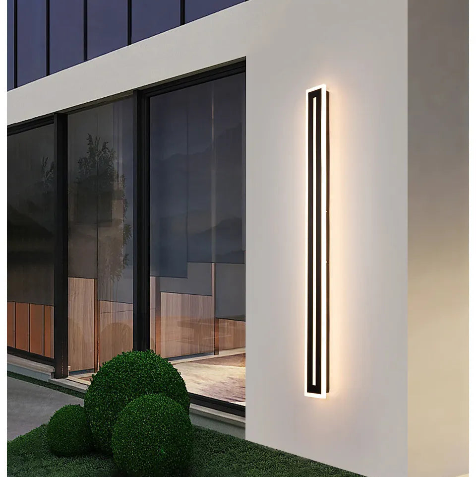 Verthara Premium Modern Aluminium Outdoor Wall Light Dimmable IP65