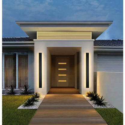 Verthara Premium Modern Aluminium Outdoor Wall Light Dimmable IP65