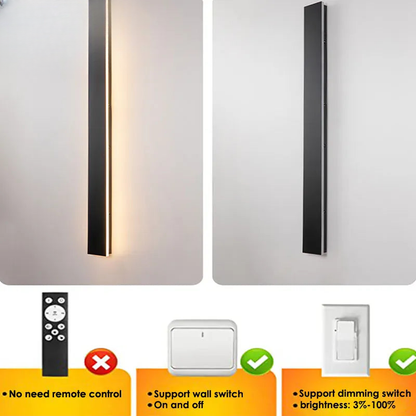 Verthara Premium Modern Aluminium Outdoor Wall Light Dimmable IP65