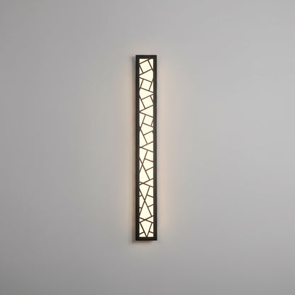 Verthara Premium Modern Aluminium Tall Outdoor Wall Light IP65 Dimmable