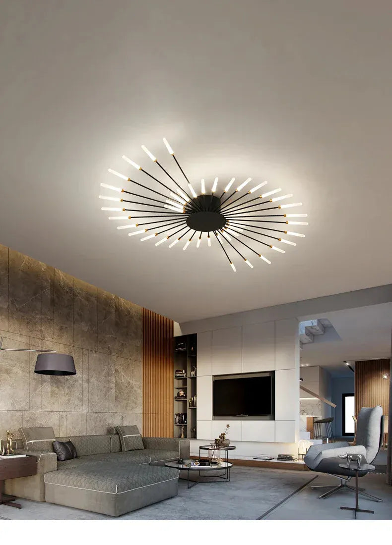 Verthara Premium Modern Art Frame LED Ceiling Light