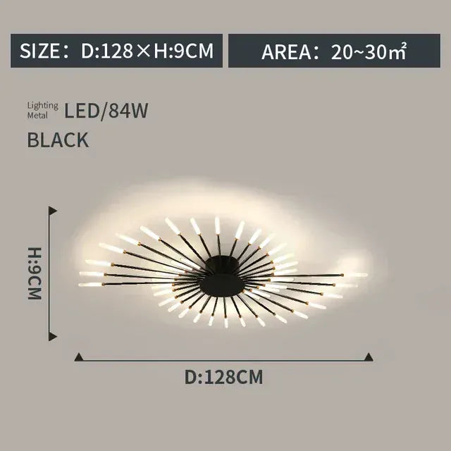 Verthara Premium Modern Art Frame LED Ceiling Light