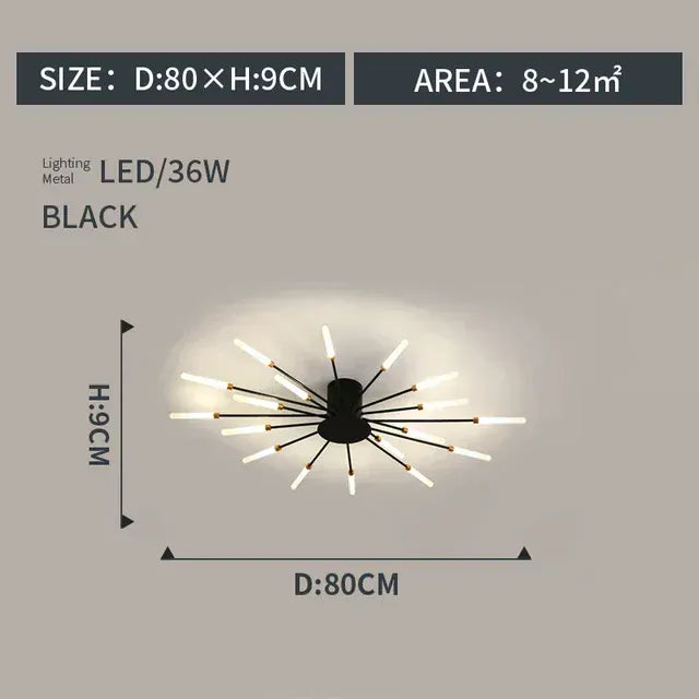 Verthara Premium Modern Art Frame LED Ceiling Light