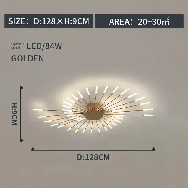 Verthara Premium Modern Art Frame LED Ceiling Light