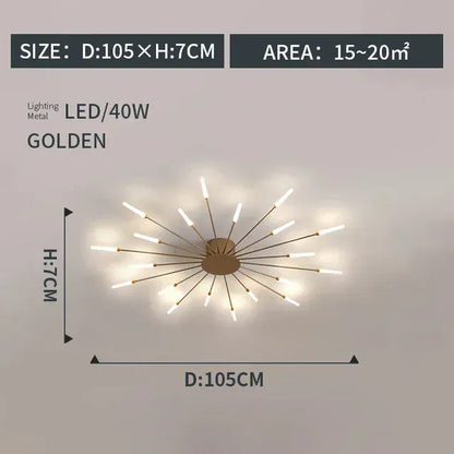 Verthara Premium Modern Art Frame LED Ceiling Light