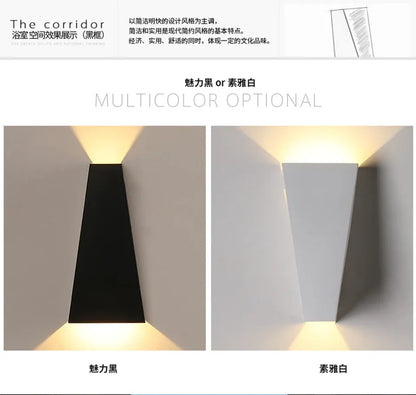 Verthara Premium Modern Dual-Head LED Outdoor Wall Light 10W