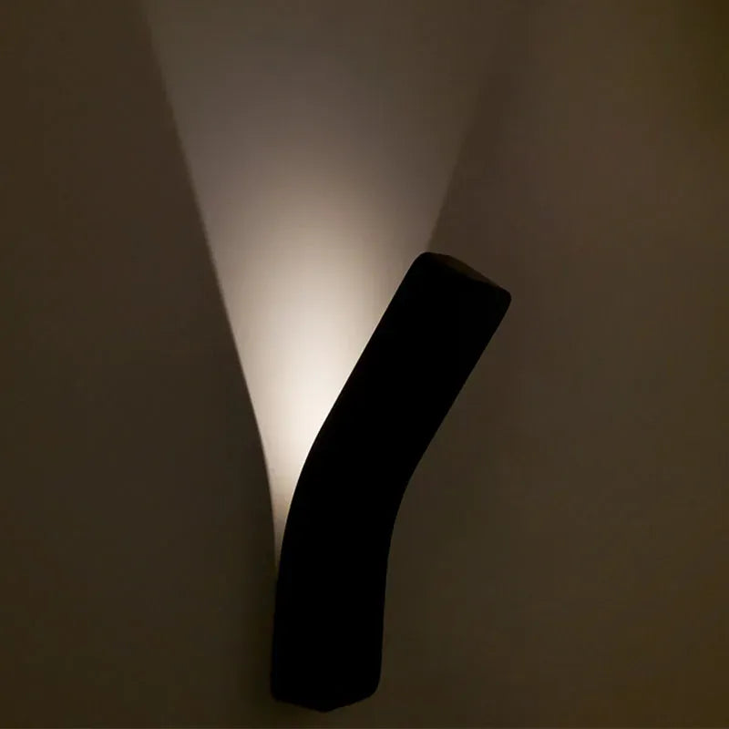 Verthara Premium Modern Iron LED Wall Sconce | Dimmable 3-Colour